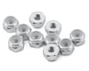 Image 1 for Yeah Racing 3mm Aluminum Lock Nut (10) (Silver)