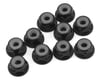 Image 1 for Yeah Racing 3mm Aluminum Flanged Lock Nut (10) (Black)