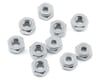 Image 1 for Yeah Racing 4mm Aluminum Lock Nut (10) (Silver)