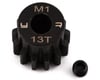 Image 1 for Yeah Racing Hardened Steel Mod 1 Pinion Gear (5mm Bore) (13T)