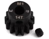 Image 1 for Yeah Racing Hardened Steel Mod 1 Pinion Gear (5mm Bore) (14T)