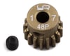 Image 1 for Yeah Racing 48P Hard Coated Aluminum Pinion Gear (17T)
