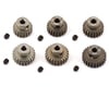 Image 1 for SCRATCH & DENT: Yeah Racing Hard Coated 48P Aluminum Pinion Gear Set (21, 22, 23, 24, 25, 26T)
