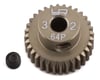 Image 1 for Yeah Racing 64P Hard Coated Aluminum Pinion Gear (32T)