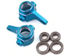 Yeah Racing Tamiya CC-01 Aluminum Steering Knuckles (Blue) (2)