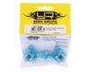 Image 2 for Yeah Racing Tamiya TT-02B Aluminum Steering Knuckles (Blue) (2)