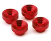 Image 1 for Yeah Racing Aluminum Servo Grommet Washers (Red)