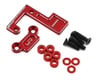 Image 1 for Yeah Racing Tamiya TT-02 Aluminum Main Shaft Bearings Holder Braces Set (Red)