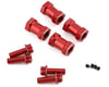Image 1 for Yeah Racing 12mm Aluminum Hex Adaptors (Red) (4) (20mm Offset)
