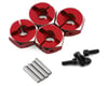 Image 1 for Yeah Racing Aluminum Clamping 12mm Hex (Red) (4) (5.5mm)