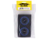 Image 4 for Yeah Racing 1.9" Aluminum F-RG Beadlock Wheels w/12mm Hex (Black/Blue) (2)