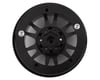 Image 2 for Yeah Racing 2.2" Aluminum 12-Spoke Beadlock Wheels w/12mm Hex (Black) (2)