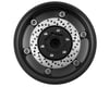 Image 2 for Yeah Racing 1.9" Aluminum BXN 6 Spoke Beadlock Wheels w/Faux Rotors (Black) (2)