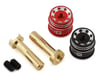 Image 1 for Yeah Racing Heatsink Bullet Plug Grips w/4mm Bullets (Black/Red)