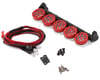 Related: Yeah Racing 125mm Aluminum LED Light Bar w/5 Light Pods (Red)