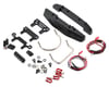 Image 1 for Yeah Racing Plastic SCX10 Front & Rear Bumper Set w/Shackles & LEDs
