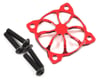 Image 1 for Yeah Racing 30x30mm "3D Spider" Aluminum Fan Protector (Red)