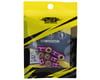 Image 2 for Yeah Racing 3mm Aluminum Threaded Rod Ends (Purple) (5) (Standard Thread)