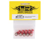 Image 2 for Yeah Racing 3mm Aluminum Threaded Rod Ends (Red) (5) (Reverse Thread)