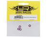 Image 2 for Yeah Racing Aluminum Servo Grommet Washers (Purple) (4)