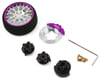 Image 1 for Yeah Racing Type A Aluminum Transmitter Steering Wheel Set (Purple)