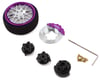 Image 1 for Yeah Racing Type B Aluminum Transmitter Steering Wheel Set (Purple)