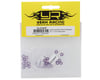 Image 2 for Yeah Racing 2.5x5mm Aluminum Flat Washers (Purple) (10) (0.5/1/2mm)