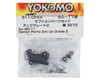 Image 2 for Yokomo BD11 Graphite Front Stiffener Plate & Front Belt Tensioner