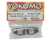 Image 2 for Yokomo Aluminum Front Steering Hub Carrier (Gun Metal) (2) (15°)