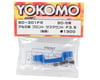 Image 2 for Yokomo Aluminum Front-Rear Suspension Mount (Blue) (43.5mm)