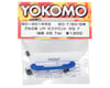 Image 2 for Yokomo Aluminum Rear-Rear Suspension Mount (Blue) (45.7mm)