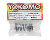 Image 2 for Yokomo Front "X" Shock Spring Set (Orange/Soft)