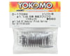 Image 2 for Yokomo 32mm Regular Pitch Drift Spring (Black) (2) (1.1x9.5 Coils)