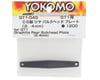 Image 2 for Yokomo GT1 Graphite Rear Bulkhead Plate (2.4mm)