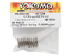 Image 2 for Yokomo MS1.0 Linear Shock Springs (2) (1.80lb/Purple)