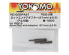 Image 2 for Yokomo SD2.0 Aluminum Rod End Adapter (2) (4.5x21mm)