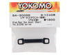 Image 2 for Yokomo Aluminum Rear Suspension Mount (Rear)