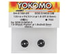 Image 2 for Yokomo 13mm 2.5mm Thick Shock Pistons (2x1.8mm) (2) (SO/MO)