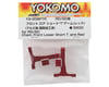 Image 2 for Yokomo Aluminum Front Lower T-Arm Set (Red) (2) (Short) (RD/SD)