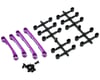 Image 1 for Yokomo Adjustable Suspension Mount Set (Purple)