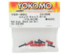 Image 2 for Yokomo Aluminum Shock Cap Ball (Red) (4)
