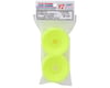 Image 3 for Yokomo 870C Super Dog Fighter 2.2 Rear Wheels (Fluorescent Yellow) (2)