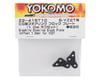 Image 2 for Yokomo YZ-2T Graphite Steering Block Plate (1.0mm Offset)