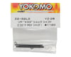 Image 2 for Yokomo Rear Shock Shaft (2) (Black Diamond Coating)