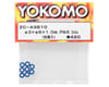 Image 2 for Yokomo 3x6x1.0mm Aluminum Shim (8)