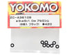 Image 2 for Yokomo 3x6x1.0mm Aluminum Shim (Black) (8)