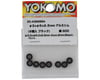 Image 2 for Yokomo 3x6x2.5mm Aluminum Shim (Black) (8)