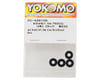 Image 2 for Yokomo 3x8x1mm Aluminum Spacer (Black) (4)
