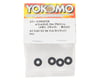 Image 2 for Yokomo 3x8x2mm Aluminum Spacer (Black) (4)