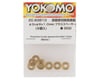 Image 2 for Yokomo 3×8x1mm CNC-Machined Brass Spacers (8)